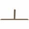 Ekena Millwork Portland Smooth Timber Gable Bracket, Douglas Fir, 96"W x 48"H x 1 1/2"D x 5 1/2"F, 12/12 Pitch GBW096X48X0206POR00SDF - alternate 2